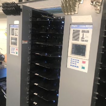 Duplo DBM System 4000 saddle stitcher