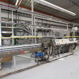 Schiatti FPS / SME 10 BACH Máquina de biselado de vidrio