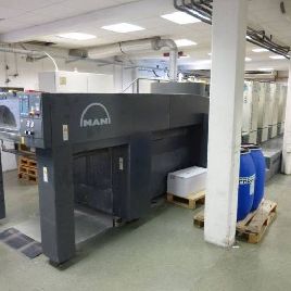 Man-Roland 505 HOB LV Offset cinco colores