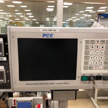 Bosch EOM B01 self-adhesive labeller for vials, ampoules etc