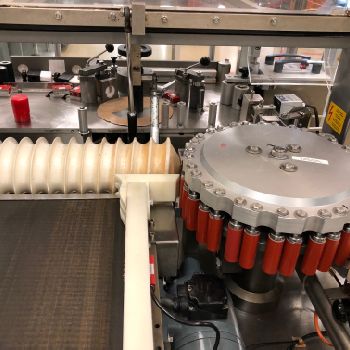 Bosch EOM B01 self-adhesive labeller for vials, ampoules etc