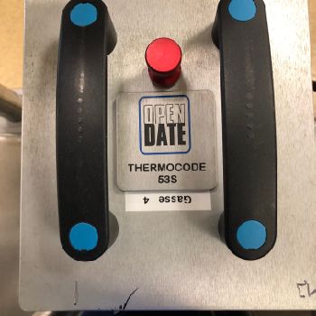 Bosch EOM B01 self-adhesive labeller for vials, ampoules etc