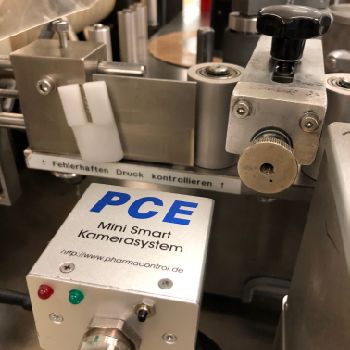 Bosch EOM B01 self-adhesive labeller for vials, ampoules etc