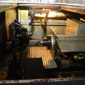 CKN1120 IV Swiss Type Lathe + bar feeder