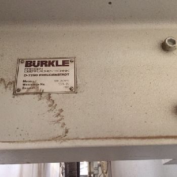 Burkle ODW 2620/6 Continuous press
