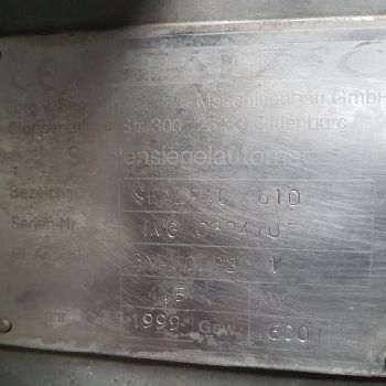 Sealpac 610 Tray sealer