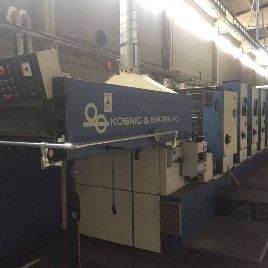 KBA Rapida 104-5 L Offset cinco colores