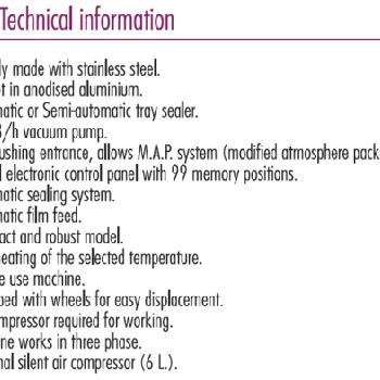 AK- Ramon TS-550 Tray sealer