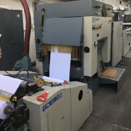 Used Goebel Optiprint 520 Web continuous printing press