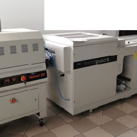 Minipack-Torre Continua + Tunnel 50 Overwrapping machine