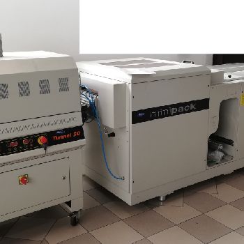 Minipack-Torre Continua + Tunnel 50 Overwrapping machine