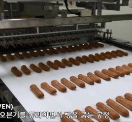 Línea de producción de panadería (pan dulce, eclair