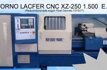 Lacfer CNC 250 XZ lathe