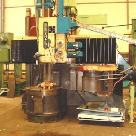 Berthiez tfm 100 vertical turret lathe with cnc