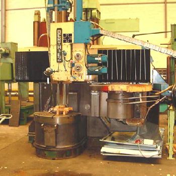 Berthiez tfm 100 vertical turret lathe with cnc