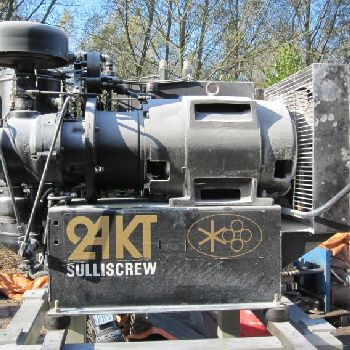 Used Sullair Corporation 10 – 30 L Pressurized Worm Compressor