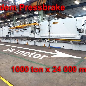 Mengele 1000 ton x 24000 mm CNC Press brake cnc/nc