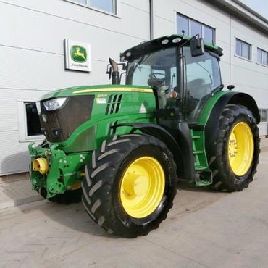 John Deere 6170R; Panoramic view