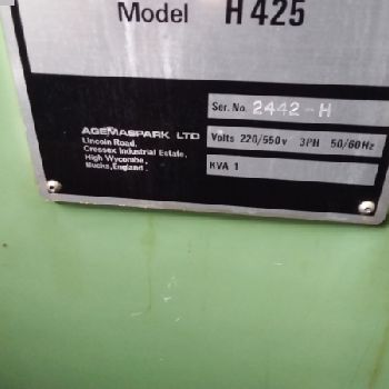 Die sinking machine Eurospark H 425