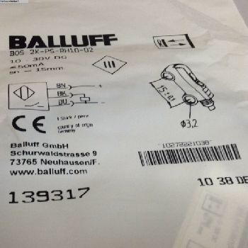 Electronics / PLC Controls BALLUFF BOS 2K-PS-RH10-02