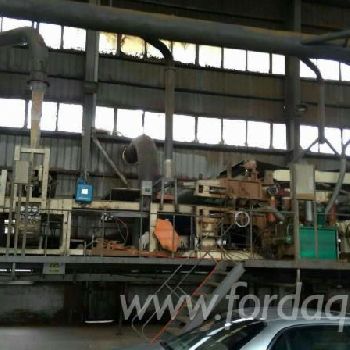 Second hand MDF/Particle board production line
