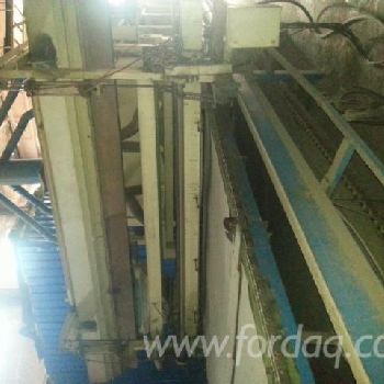 Second hand particle board production line