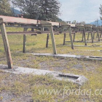 Grading line Sorting line with circular saw