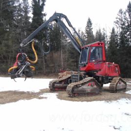 Offer for Used Komatsu 911.4 X3M / 9.731 H 2011 Harvester Germany