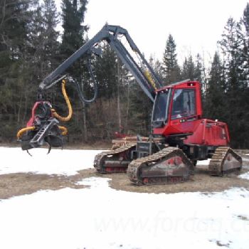 Offer for Used Komatsu 911.4 X3M / 9.731 H 2011 Harvester Germany