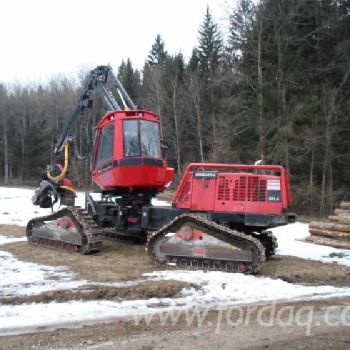 Offer for Used Komatsu 911.4 X3M / 9.731 H 2011 Harvester Germany