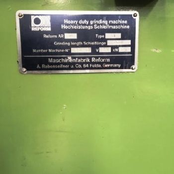 Used Reform AR25 Sharpening Machine, 1987