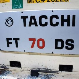 Tacchi Model FT 70-LS/600 x 2500 Deep Hole Borer