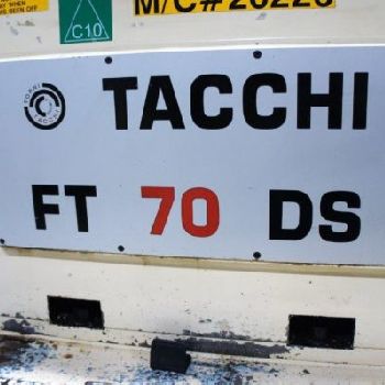 Tacchi Model FT 70-LS/600 x 2500 Deep Hole Borer