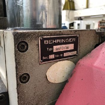 BEHRINGER HBP263A Twin Column Automatic Horizontal Bandsaw