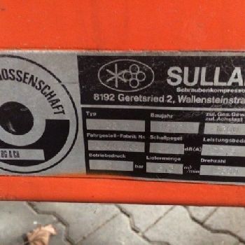 Sullair SULLAIR EUROPE F 35D, compressor