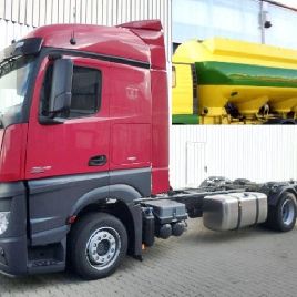 Mercedes-Benz Actros 2545 L 6x2 Silo about 28.000 ltr., Retarder