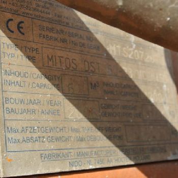 Schmidt Mitos DST60 Double chamber spreader 6m³, unwinding device