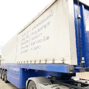 Langendorf SGL 3 glass transporter / inloader 7,7m