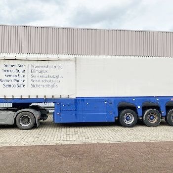 Langendorf SGL 3 glass transporter / inloader 7,7m