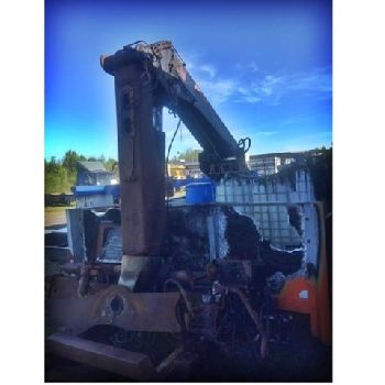 HIAB XS099E-3 HiDuo (radio), loose, burnt out