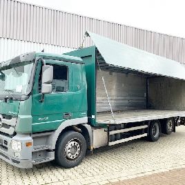 Mercedes-Benz Actros 2532 L 6x2 drinks trolley, lift / steering axle, LBW, 2x AHK