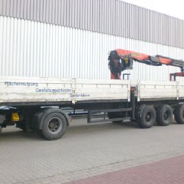 Schmidt SCHMIDT, HAGEN SP 35,5 / E / 12,5 with crane Palfinger PK 16000L
