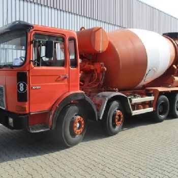 MAN 30.291 8x4 BB 6-cylinder, Stetter 9m³
