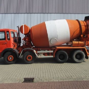 MAN 30.291 8x4 BB 6-cylinder, Stetter 9m³