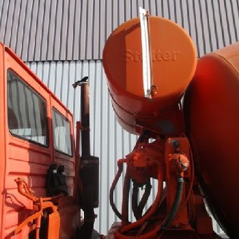 MAN 30.291 8x4 BB 6-cylinder, Stetter 9m³