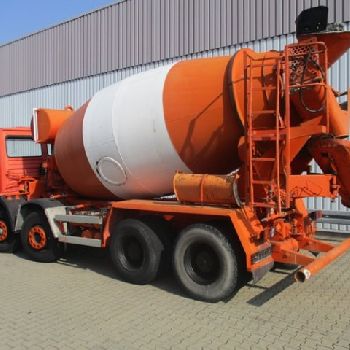 MAN 30.291 8x4 BB 6-cylinder, Stetter 9m³