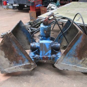 Kinshofer 2-shell gripper, 2x 300mm and 600mm