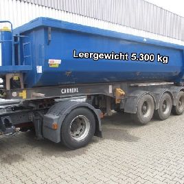 Carnehl CHKS 34 / AHS Alumulde approx. 25m³ Empty5.300kg
