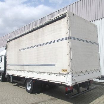 MAN TGL 12.240BL 4x2, with crane Hiab 088 with radio