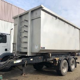 Meiller MZDA 18/21 rear tipping steel trough approx. 32m³